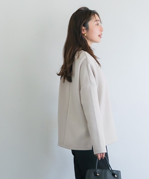 coca（コカ） tシャツ ソフトスウェット ジップトップス | セレモニー