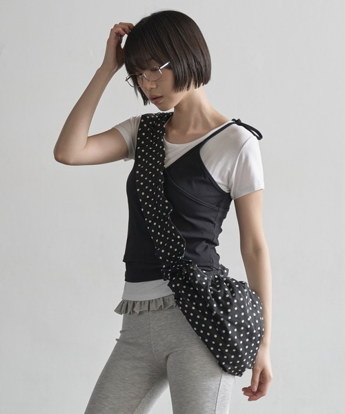 「UNE MANSION」 ショルダーバッグ ONE SIZE アイボリー レディース_画像6