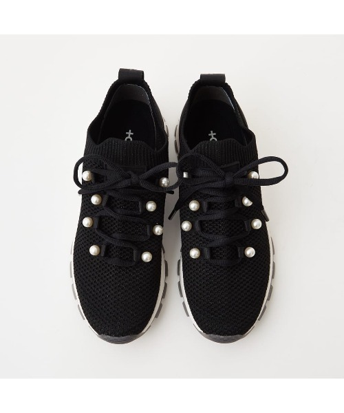 「+diana」 ローカットスニーカー 24.5cm ピンク レディース_画像6