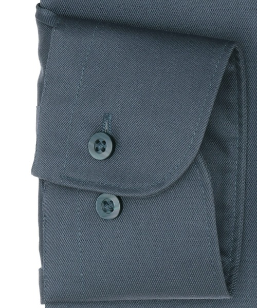 「TOKYO SHIRTS」 長袖シャツ - ネイビー メンズ_画像4