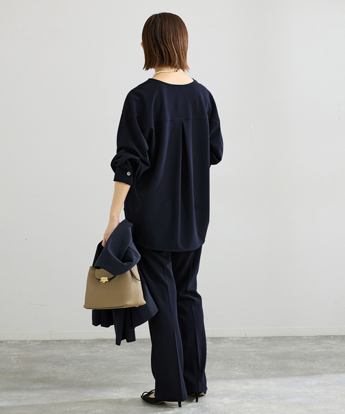 最終値下げ！イエナ   Ｖネックブラウス IENA（イエナ） ブラウス シャツ 「セットアップ対応」カットジョー