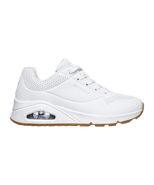 「SKECHERS」 ローカットスニーカー 23.5cm ダークネイビー レディース_画像5