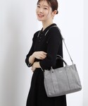 トートバッグ 「Lee別注」麻調スクエア2WA...の詳細画像1