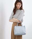 トートバッグ 「Lee別注」麻調スクエア2WA...の詳細画像3