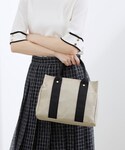 トートバッグ 「Lee別注」麻調スクエア2WA...の詳細画像5