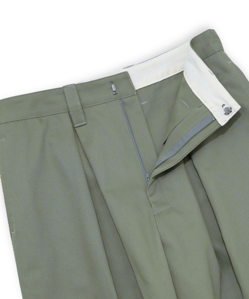 パンツ 「ohta」 green line pants メンズ レディースの画像