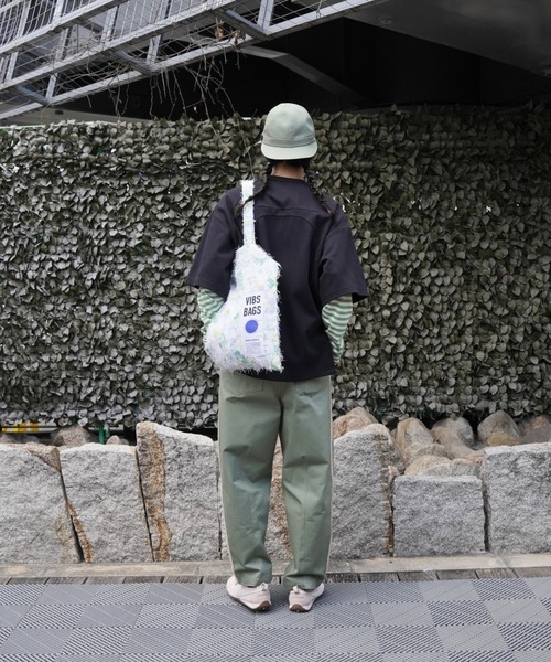 パンツ 「ohta」 green line pants メンズ レディースの画像