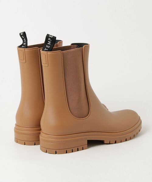 「TEMPERATE」 レインブーツ 40 ベージュ レディース_画像2