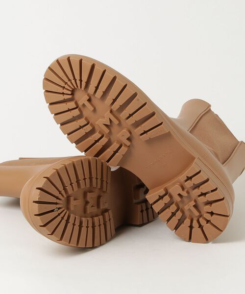 「TEMPERATE」 レインブーツ 40 ベージュ レディース_画像3