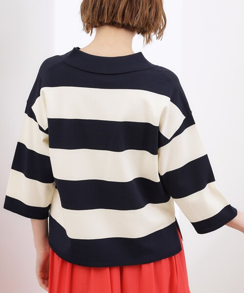grove（グローブ） ニット セーター 「ひんやり＆UVカット」ラガー