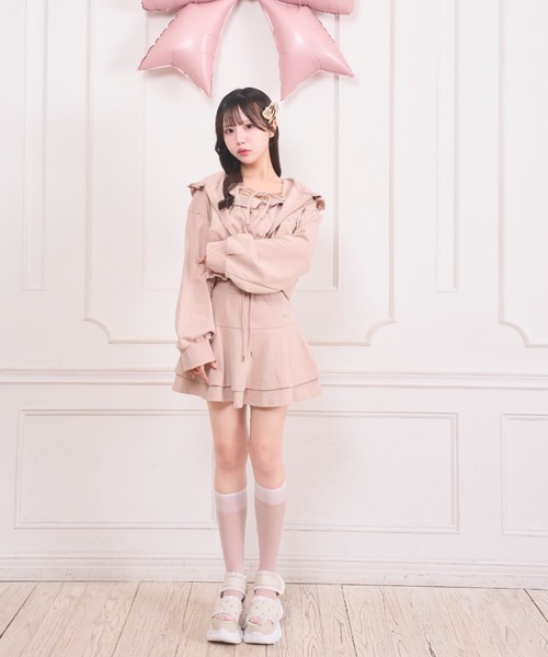 LAFARY（ラファリー） セットアップ スウェットビスチェセットアップ