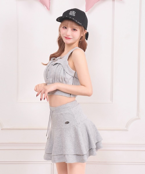 Ｙ.A:Raison D'Etre ５点セット LAFARY（ラファリー） セットアップ スウェットビスチェセットアップ