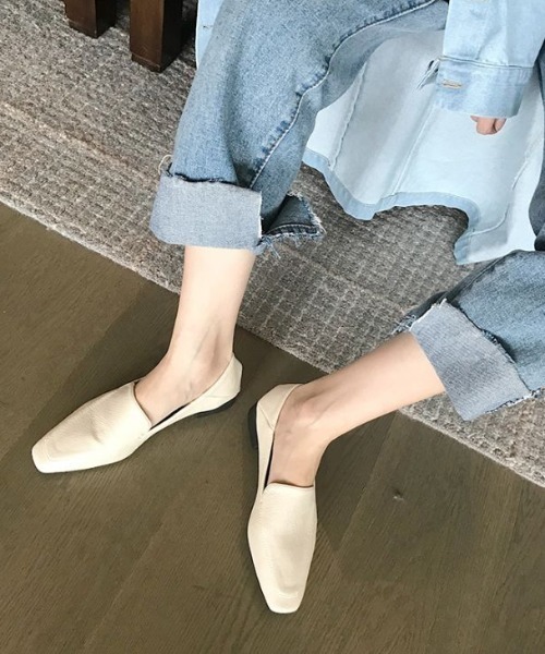 「AMELY」 「le:ciel」フラットパンプス 37 ブラック レディース_画像3