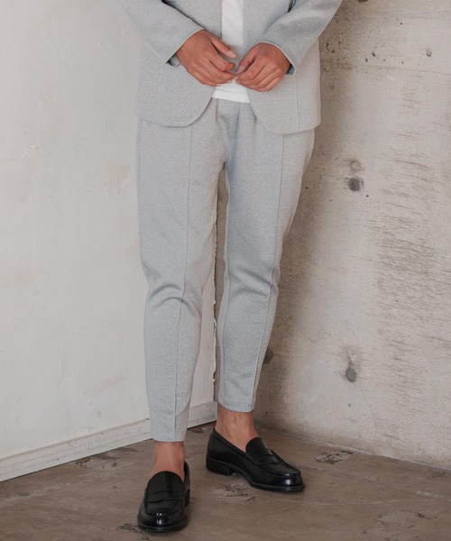 「CAMBIO」 イージーパンツ L ネイビー メンズ_画像7