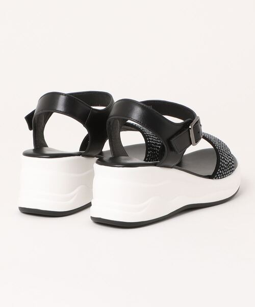 「STACCATO」 ヒールサンダル 23cm シルバー レディース_画像2