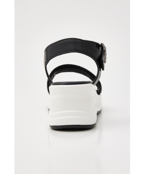 「STACCATO」 ヒールサンダル 23cm シルバー レディース_画像6