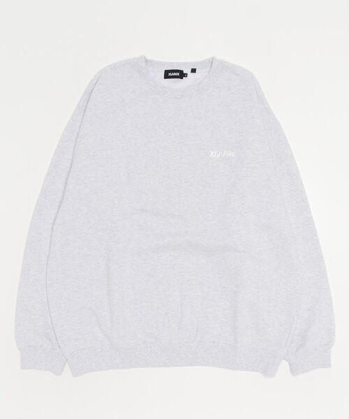 「XLARGE」 スウェットカットソー LARGE アッシュグレー メンズ