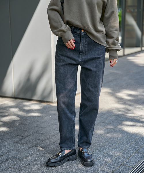 「Spick \u0026 Span」 「red card」デニムパンツ 22 ブルー レディースの画像