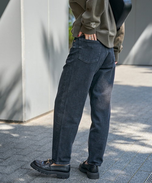 「Spick \u0026 Span」 「red card」デニムパンツ 22 ブルー レディースの画像