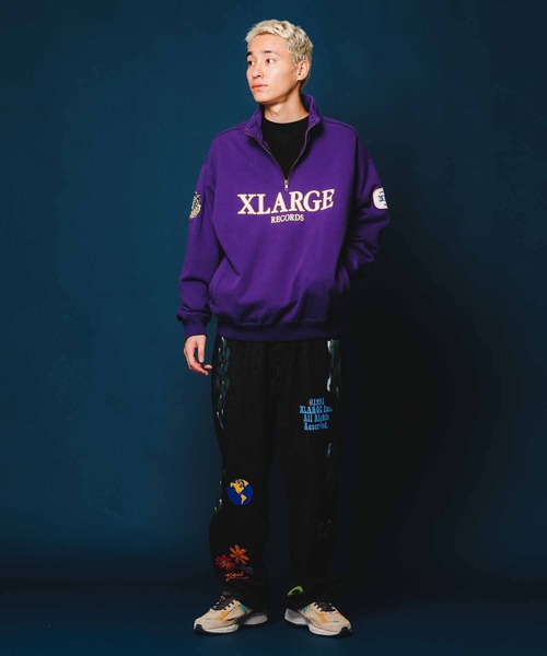 「XLARGE」 スウェットカットソー L ブラック メンズ