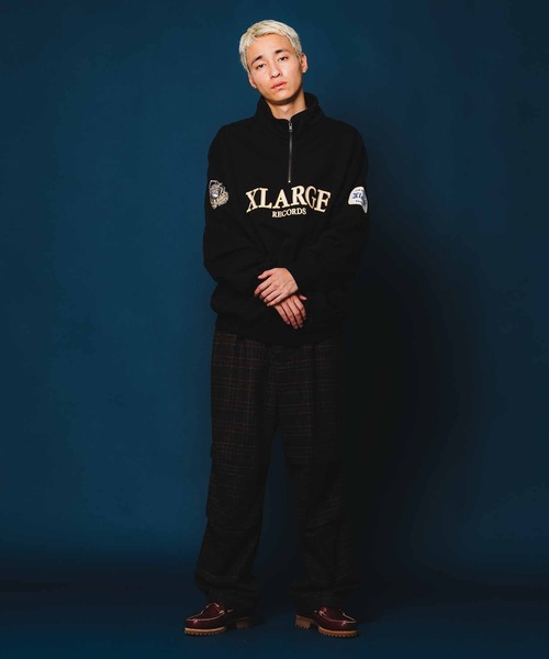 「XLARGE」 スウェットカットソー L ブラック メンズ
