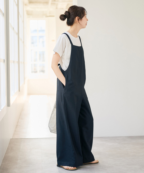 tシャツ 汗染み防止ファインコットンTシャツ レディースの画像