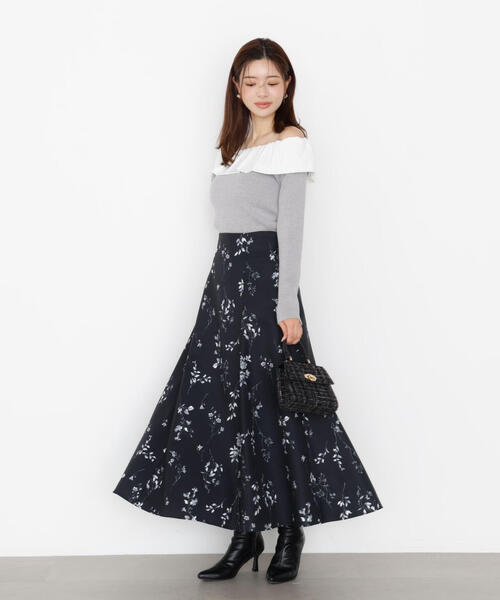 「PROPORTION BODY DRESSING」 スカート MEDIUM ベージュ レディースの画像