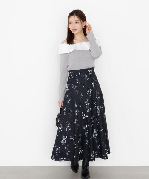 「PROPORTION BODY DRESSING」 スカート MEDIUM ベージュ レディースの画像
