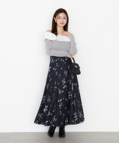 「PROPORTION BODY DRESSING」 スカート MEDIUM ベージュ レディースの画像