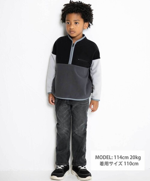 「WASK」 「KIDS」長袖カットソー 150cm ブラック キッズ_画像2