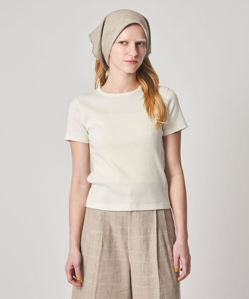 STEVEN ALAN（スティーブンアラン） tシャツ 半袖 「Steven Alan」ラメ