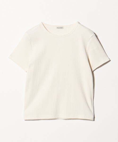STEVEN ALAN（スティーブンアラン） tシャツ 半袖 「Steven Alan」ラメ
