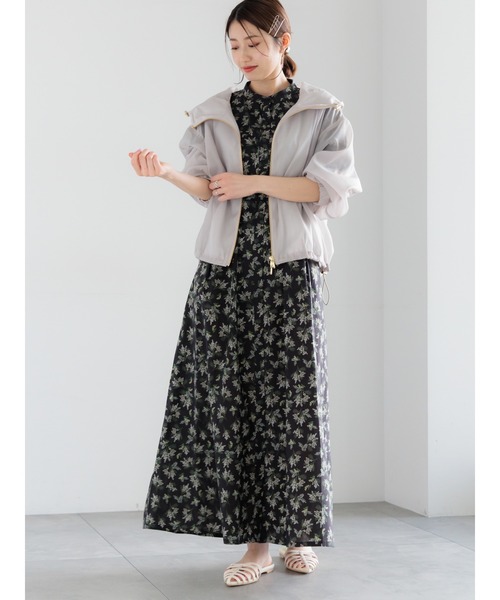 ワンピース 「LIBERTY FABRICS」ウエストタックワンピースの画像