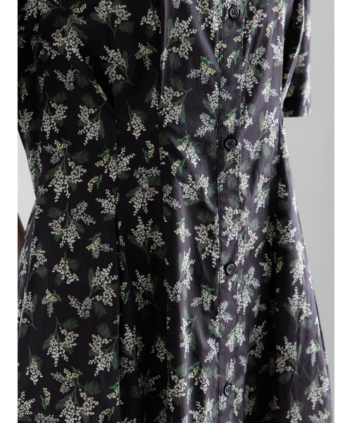 ワンピース 「LIBERTY FABRICS」ウエストタックワンピースの画像