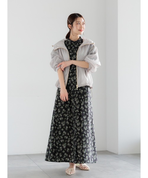 ワンピース 「LIBERTY FABRICS」ウエストタックワンピースの画像