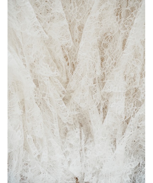 Katrin TOKYO ブラウス シャツ sheer lace ruffle blouse レディース