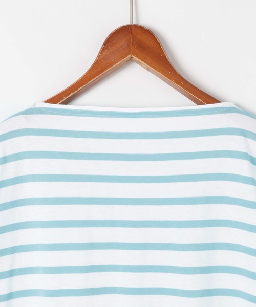 ORCIVAL（オーシバル） tシャツ 「」ボートネックボーダーTシャツ