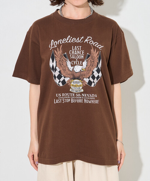 FREAK'S STORE（フリークスストア） tシャツ 半袖 ROCK T-SHIRT/ロック
