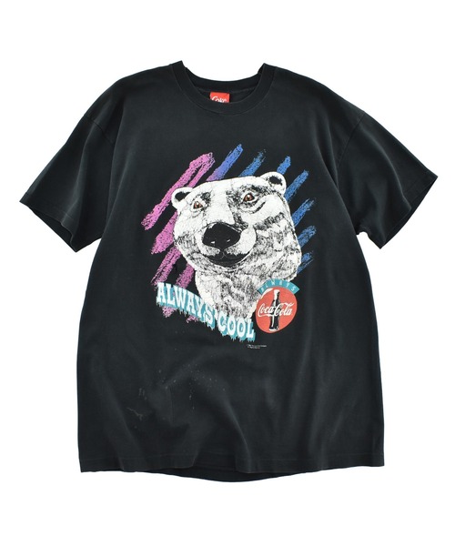 Coca Cola（コカコーラ） tシャツ 「USED」90