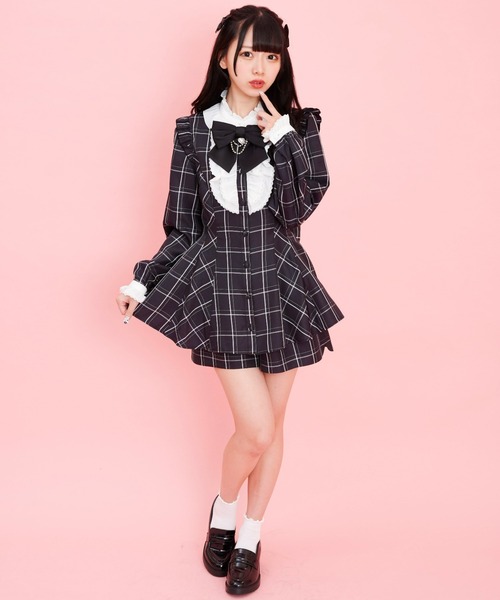 「Secret Honey」 セットアップ MEDIUM ライトブラック レディース_画像2