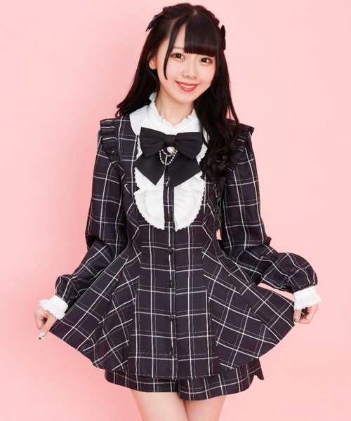 「Secret Honey」 セットアップ MEDIUM ライトブラック レディース_画像3