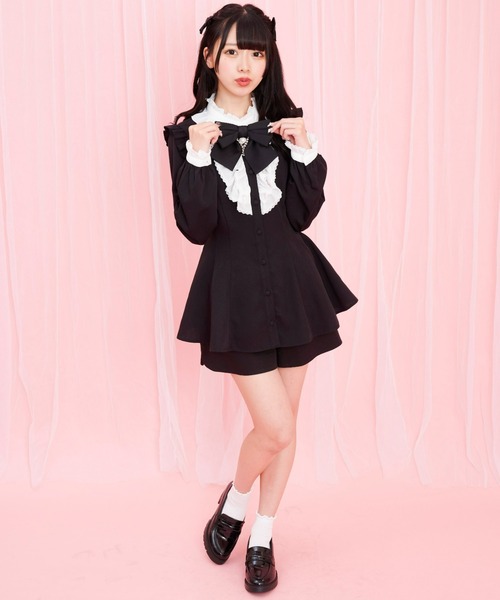 「Secret Honey」 セットアップ MEDIUM ライトブラック レディース_画像8