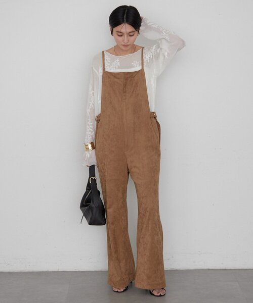 Loungedress（ラウンジドレス） オールインワン スウェード