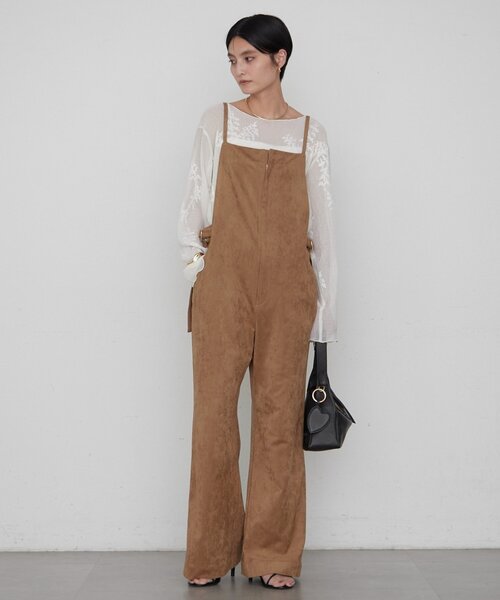 Loungedress（ラウンジドレス） オールインワン スウェード