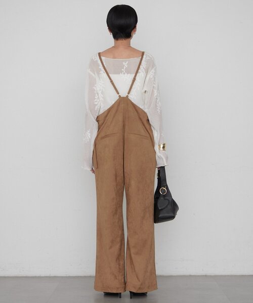 Loungedress（ラウンジドレス） オールインワン スウェード