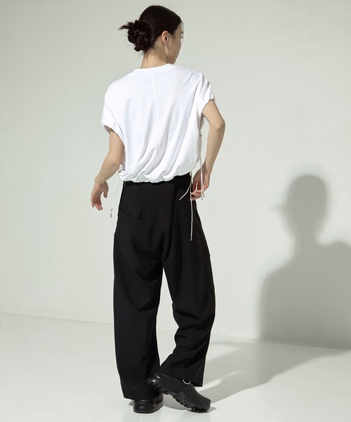 「UJOH」 半袖カットソー 2 ホワイト レディース_画像4
