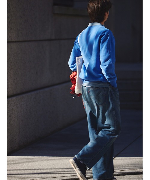 「501」 デニムパンツ W28 L32 インディゴブルー メンズ_画像4