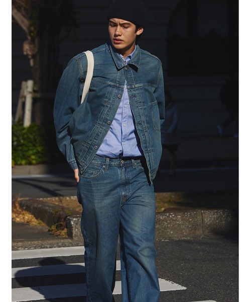 「501」 デニムパンツ W28 L32 インディゴブルー メンズ_画像8