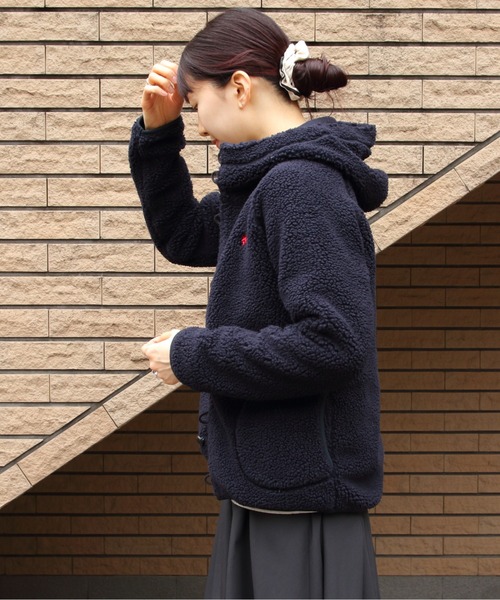 GYMPHLEX（ジムフレックス） もこもこ ブルゾン アウター ボア