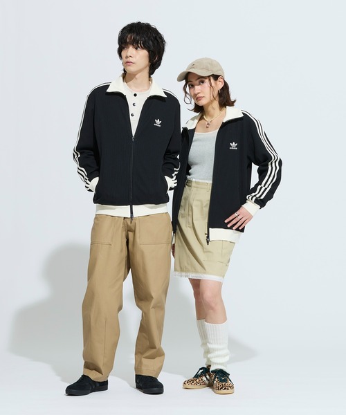 アディカラー クラシック トラックトップ（ジェンダーニュートラル）ワッフル adidas（アディダス） ジャージ アディカラー クラシック トラック